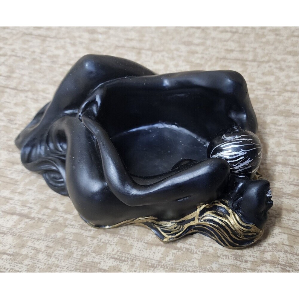 Beautiful Ceramic Sculpture Figurine Decor Candy Dish, Ash Tray Etc.